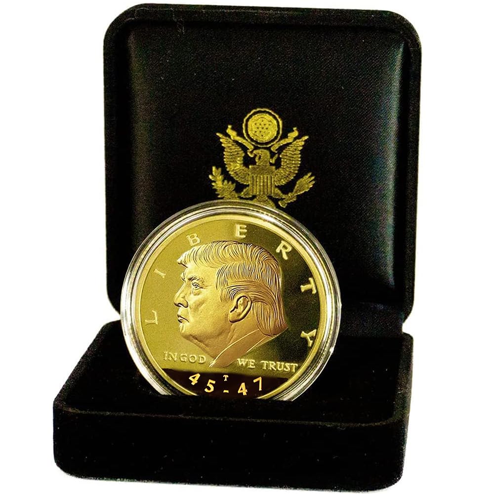 eTradewinds donald-trump-45-47-coin-velvet-case highlights premium display for collectors