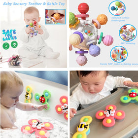 Etyat storage cube with elastic bands keeps toys organized during travel.