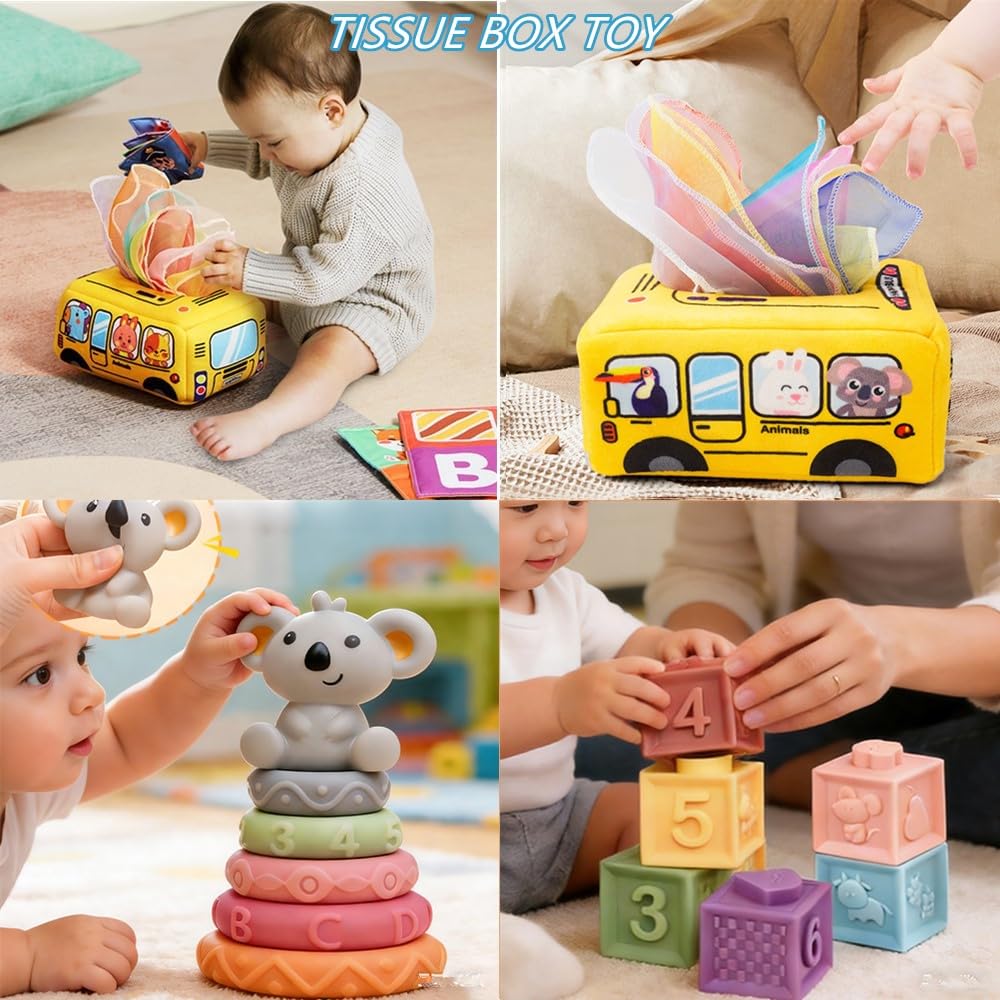 Etyat textured color blocks support tactile exploration and color learning.