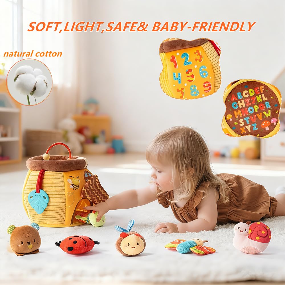 Etyat Surprise Soft Barn crinkle-textures invite curious squeezes and exploration.