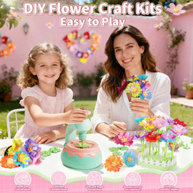 Petals spread by Euclidean Cube kit inspiring color mixing and design