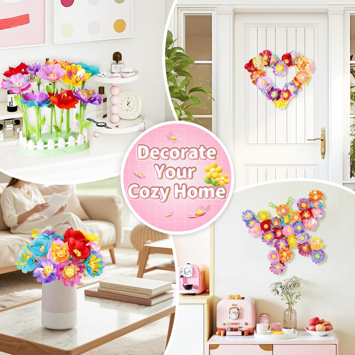 Wrapping papers included for finishing touches and gifts