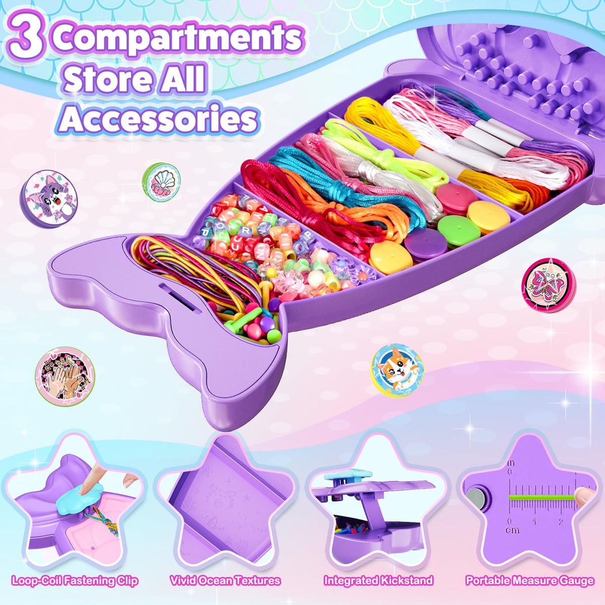 Thick cords pack with 16 colors for bold bracelet designs