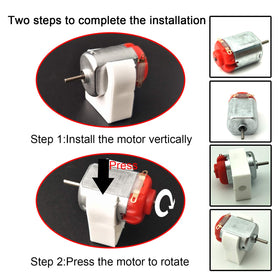 EUDAX AA battery holder supports portable experiments
