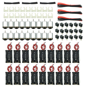 EUDAX DC motors kit box packaging for quick setup