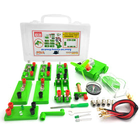 EUDAX physics lab circuit kit cover, ready for classroom exploration