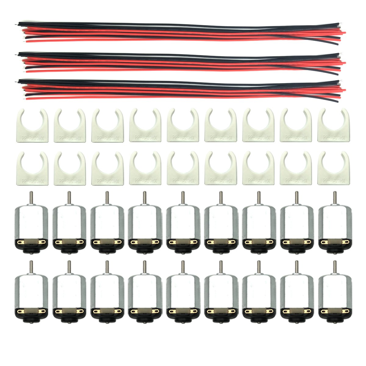 EUDAX 252 plastic gears set for versatile gear-driven mechanisms