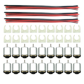 EUDAX 252 plastic gears set for versatile gear-driven mechanisms