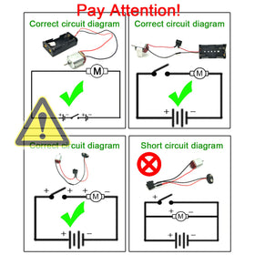EUDAX rocker switch for easy on/off control in builds