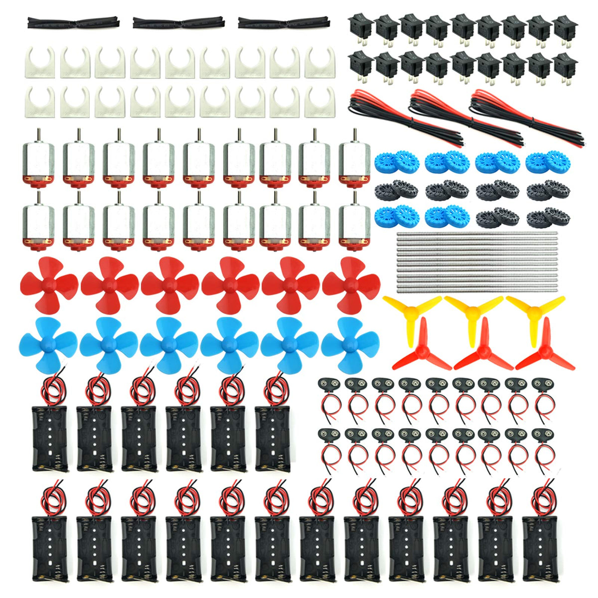EUDAX strong magnetic DC motor ready for DIY STEM projects