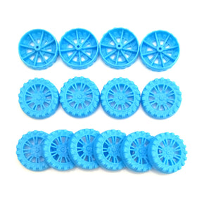 EUDAX tire width 8mm supports stable rolling on flat surfaces.