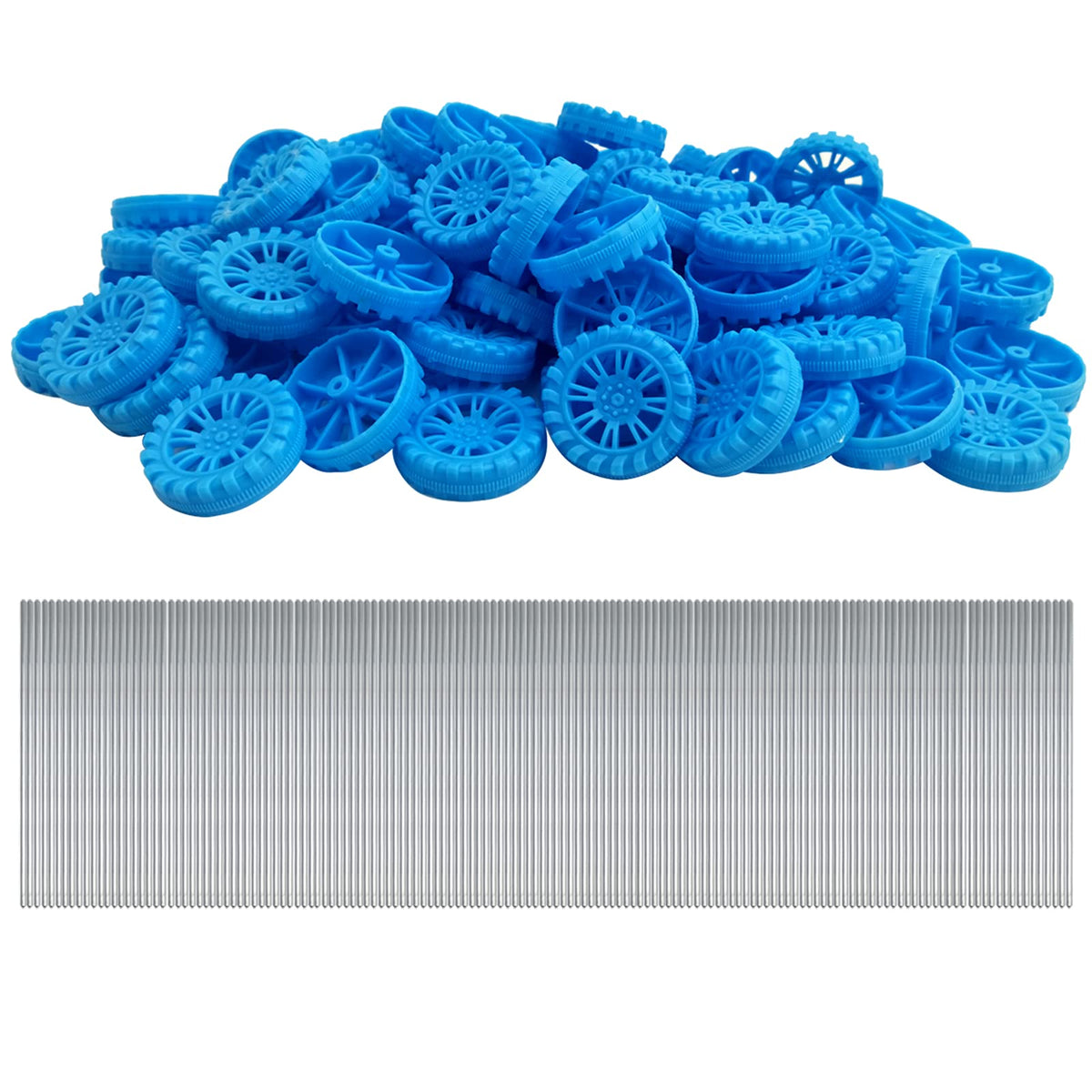 EUDAX toy wheels 30mm x 8mm for smooth RC propulsion.