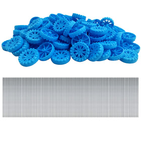EUDAX toy wheels 30mm x 8mm for smooth RC propulsion.