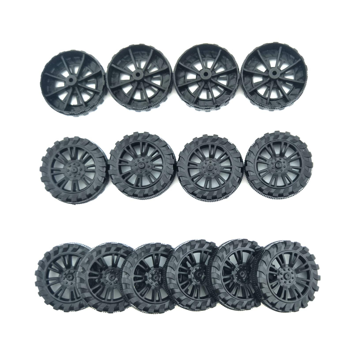 EUDAX wheel-axle pair designed for 2mm shaft compatibility