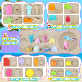 EULRGAUS front loader toy with movable parts for scooping sand