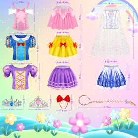 Little one enjoys dress up time with durable stitching and soft breathable fabrics.