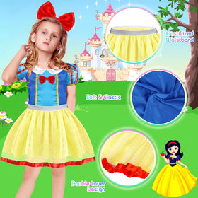 EULRGAUS princess dress skirt with flowing fabric for twirl-worthy moments.