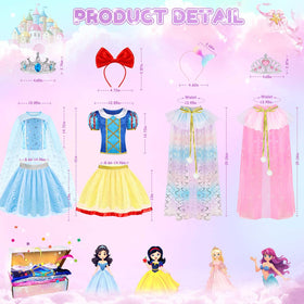 EULRGAUS toddler dress-up wear easy to dress with elastic waistband
