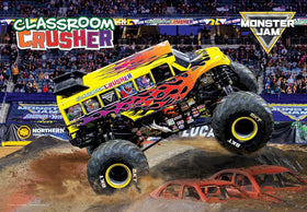 Monster Jam puzzle pieces from EuroGraphics designed for a snug, satisfying fit