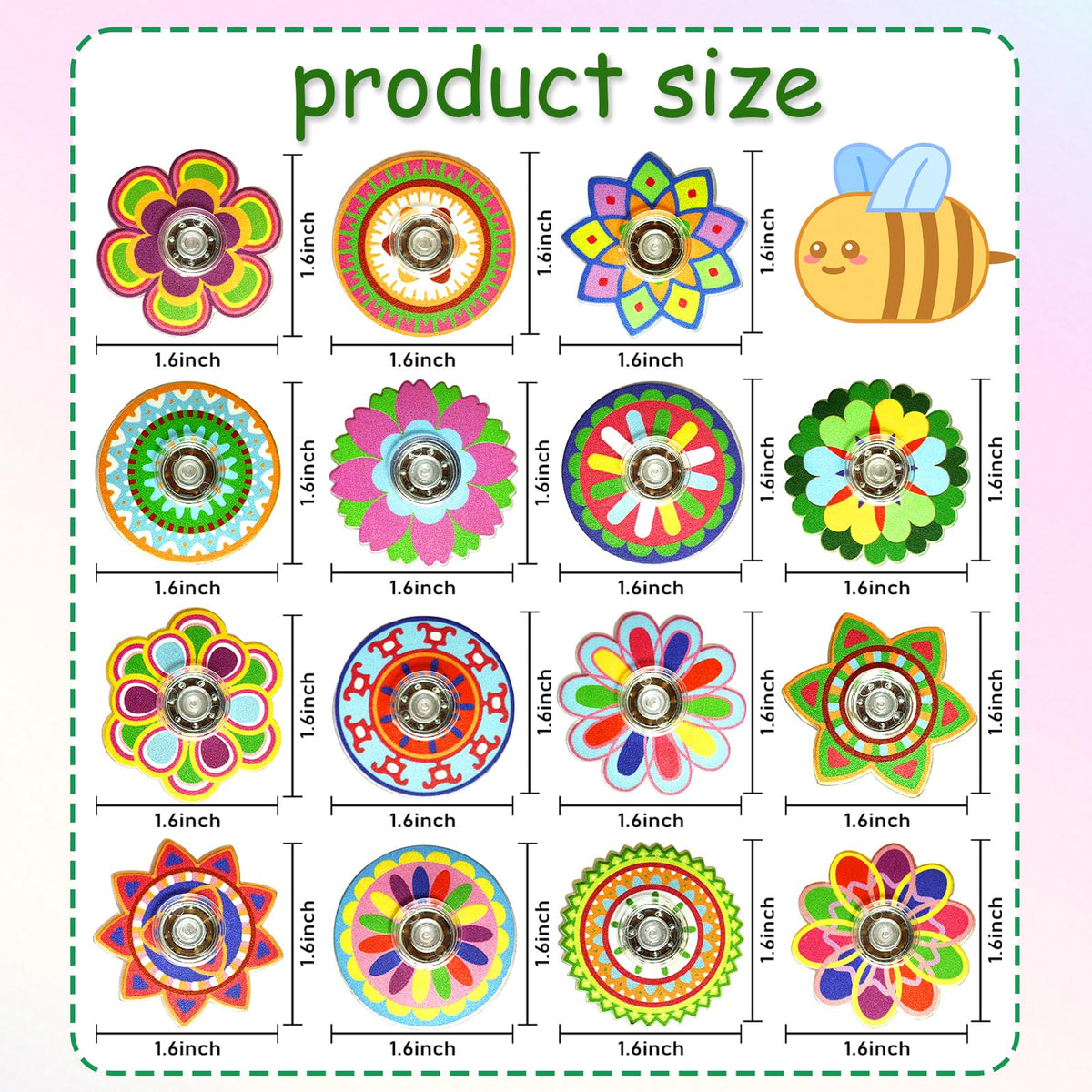 EUXAYCZQ sensory gyroscope patterns display vivid colors during use