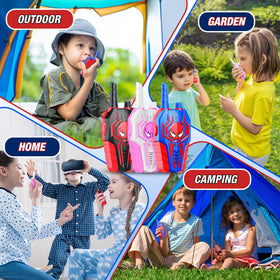 Crystal-clear voice transmission keeps kids connected during games.
