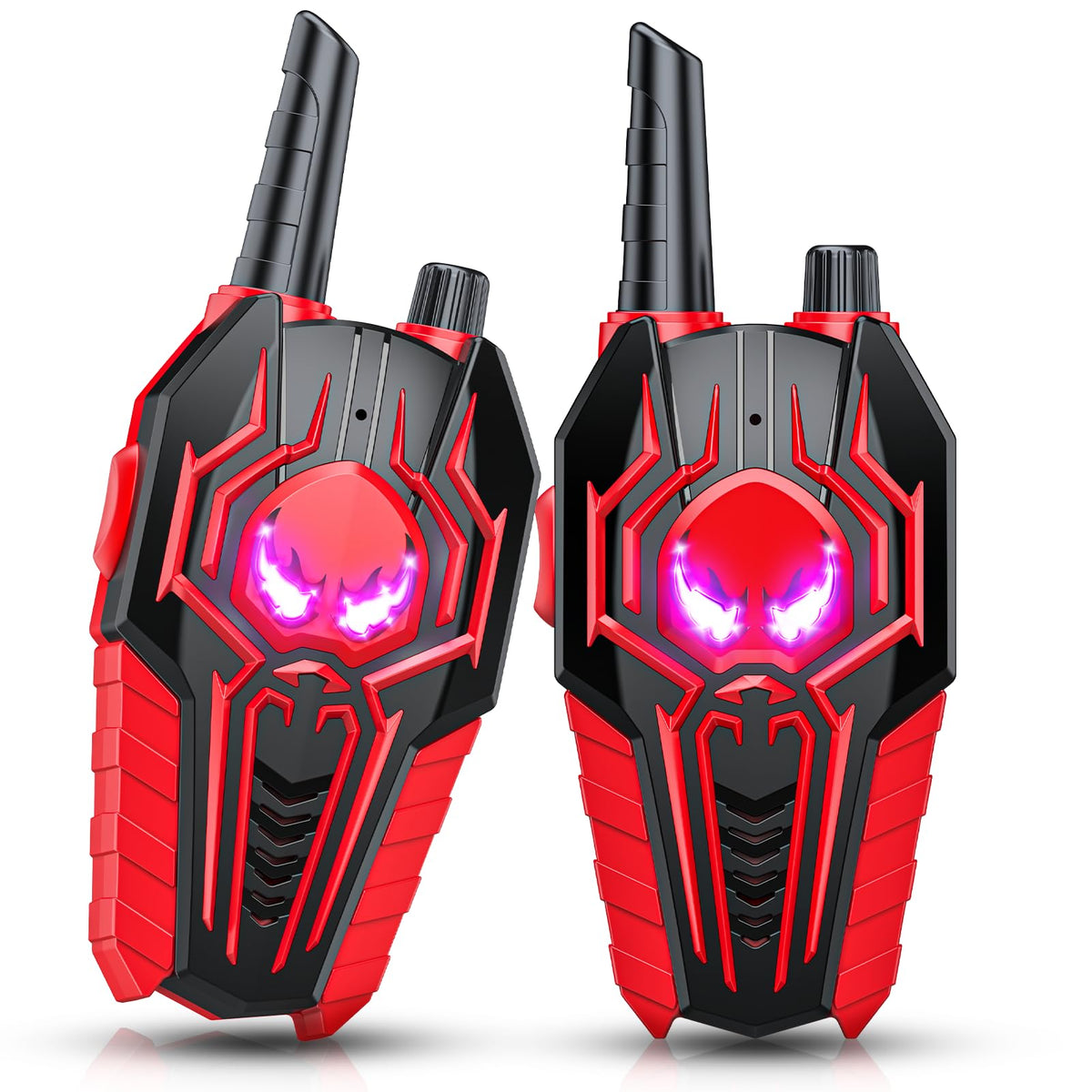Evassal Kids Walkie Talkies front view for small hands and easy outdoor play.