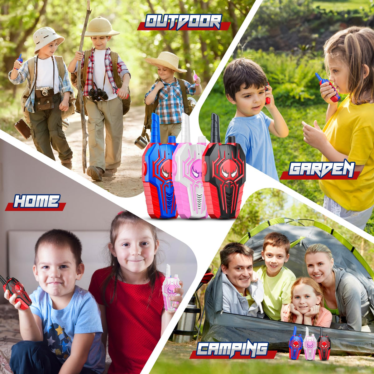 Evassal group play scene shows multi-unit sharing for cooperative games