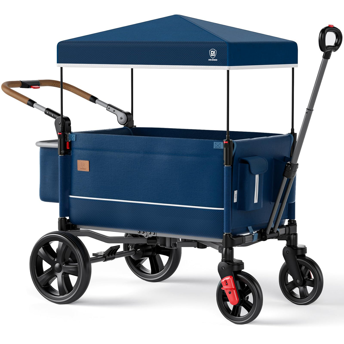 EVER ADVANCED side unzip door for easy kid access during outings