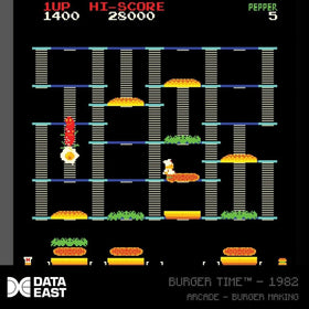 Evercade Blaze Data East DS compatibility image demonstrates on-the-go gaming potential.
