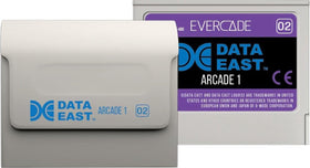 Evercade Blaze Data East players icon emphasizes solo and co-op arcade play.
