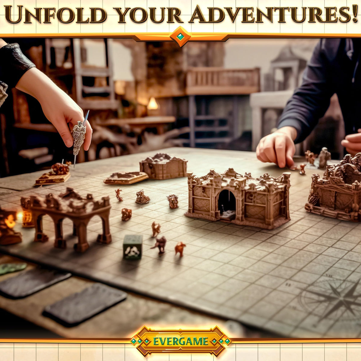 EverGame castle-top 3D arena adds dramatic siege visuals.