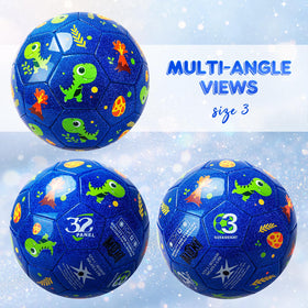 EVERICH TOY size 3 ball ideal for toddlers' first soccer drills.