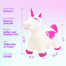 EVERICH TOY bouncy horse legs provide stability during bouncing.