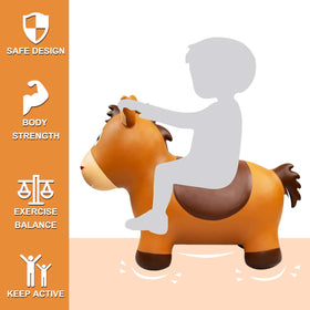EVERICH TOY flowing mane design adds whimsy during play sessions