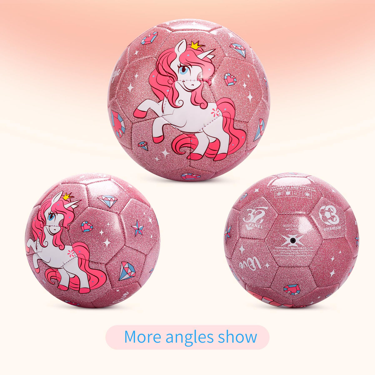 Everich Toy gift ready soccer ball for boys and girls