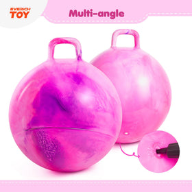 Everich Toy hopper ball durable design for heavier play and rough surfaces.