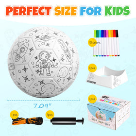 Everich Toy included DIY kit with markers and pump enables quick decorating.