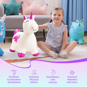 EVERICH TOY included pump demonstrates fast inflating setup for playtime.