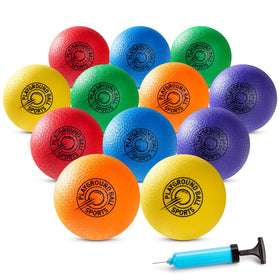 Everich Toy playground balls, 12 colorful balls for group play.