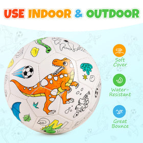 EVERICH TOY size-3 youth ball supports easy grip and kid-friendly practice.