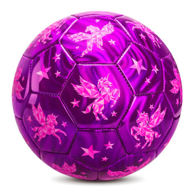 Everich Toy unicorn soccer ball size 4 for beginner kicking practice