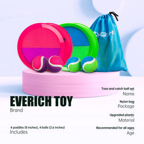EVERICH TOY soft elastic ball offering safer, easier catching for kids.