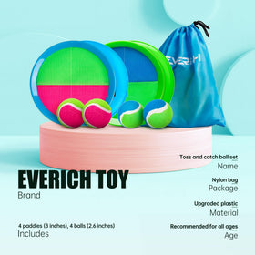 EVERICH TOY soft elastic balls for easy catching and fun family games.