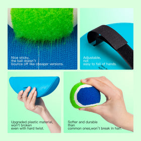 EVERICH TOY adjustable-strap in use, fits kids and adults for inclusive play.