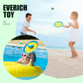 EVERICH TOY family lawn game in use during backyard gathering.