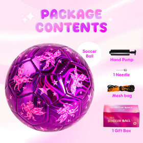 EVERICH TOY unicorn cartoon design on a soccer ball