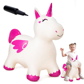 EVERICH TOY unicorn hopper for kids, safe indoor and outdoor fun.