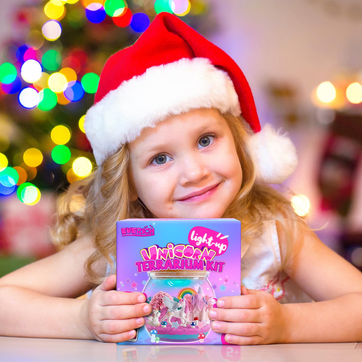 EVERICH TOY remote-controlled lights provide color options and timer for relaxed play.