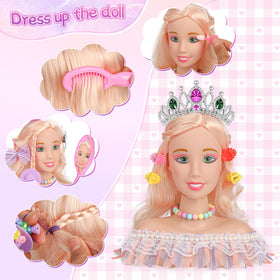 Everideals comb and hair clips help secure styles during imaginative sessions