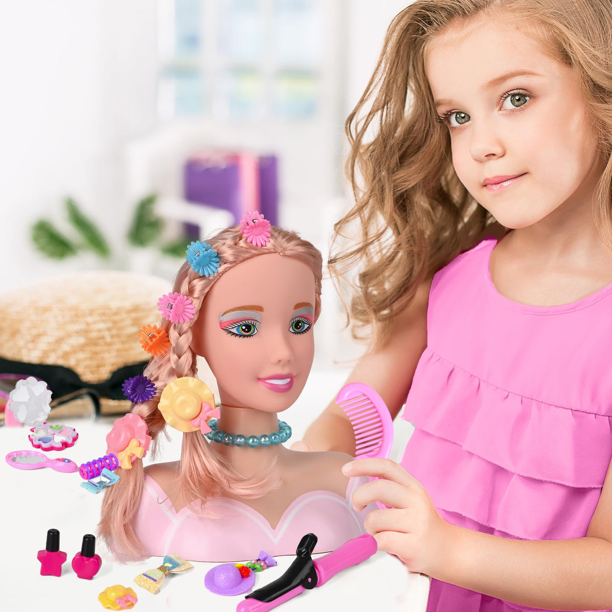 Everideals curling iron adds versatile styling options for the doll